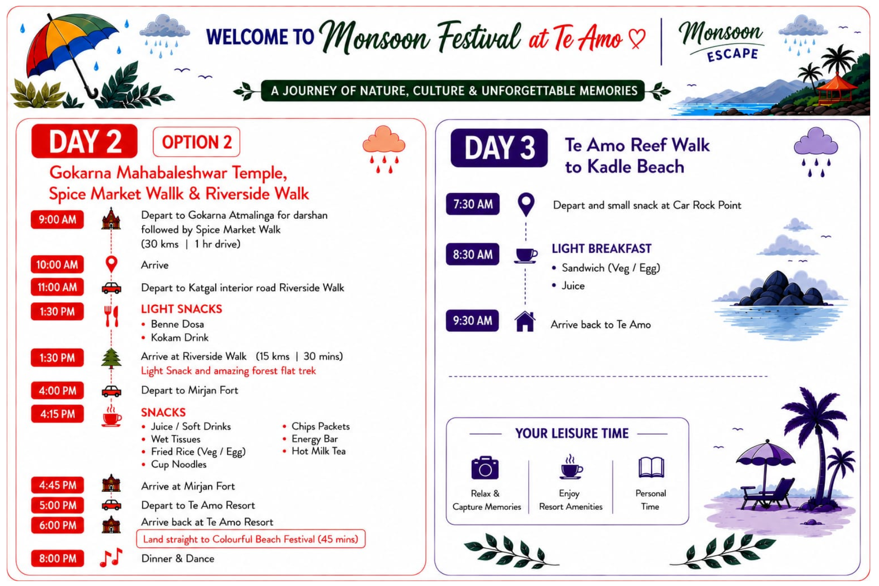 Monsoon Festival Highlights